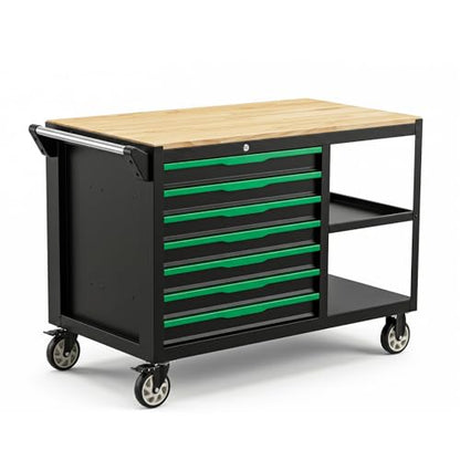 7 Drawers Professional Tool Cart Cabinet