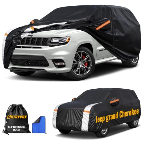 Multi Layer Car Cover Custom Fit for Jeep Grand Cherokee