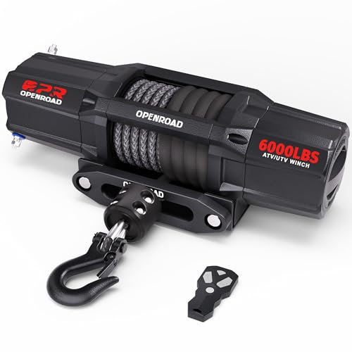 6000 lbs UTV Winch