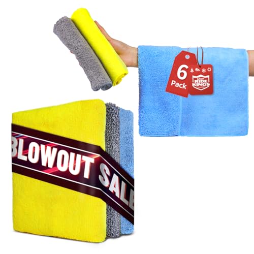 Car Wash Drying Towels (6 Count)