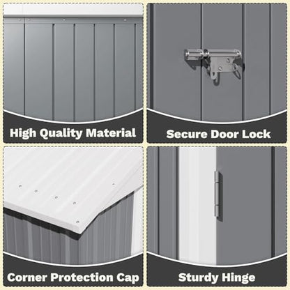 8×6FT Outdoor Storage Shed