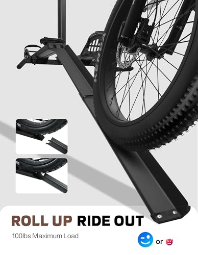 2 Ebike Rack Hitch Mount Bike Rack for Car with Ramp