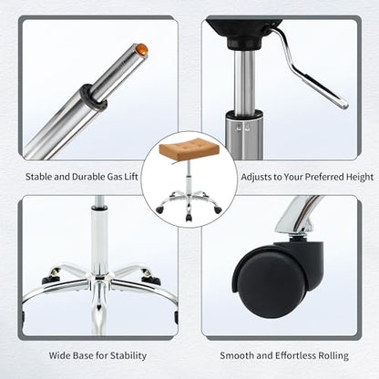 Office Stool with Wheels