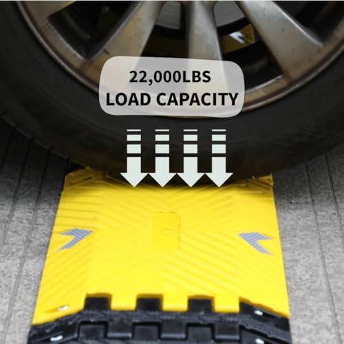 Portable 10ft Speed Bump Reflective Heavy Non