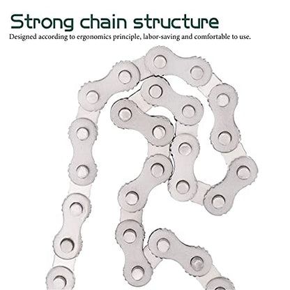 16 Inch Heavy Duty Chain Wrench with 27" Adjustable Chain for 1.5"