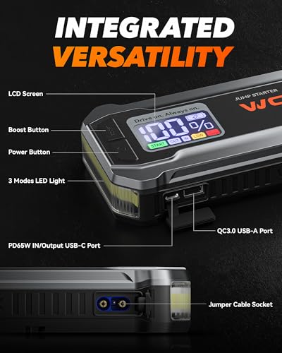 3000A Jump Starter