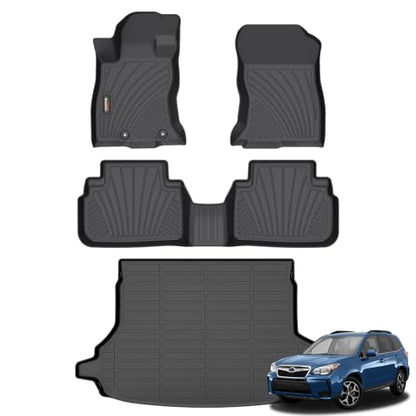 Floor Mats & Cargo Liner Set for Subaru Forester 2019