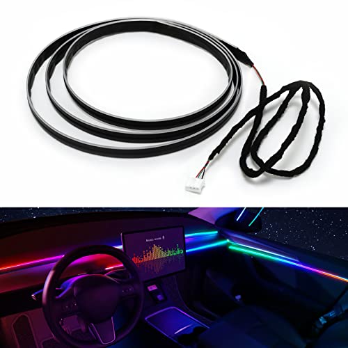 Dreamcolor Acrylic Interior Car LED Strip Light 29.5