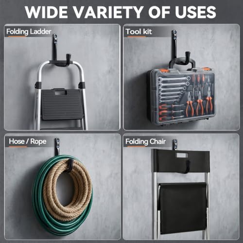 Garage Storage Hooks (6 Count)
