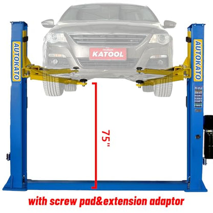 11000lbs 4.0HP 2 Post Lift Car Lift for Home