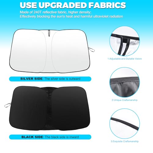 Foldable Front Windshield Sunshade fit for Honda Accord 2023