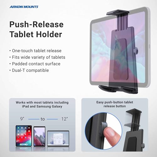 Mounts Tablet And Keyboard Tray Combo Car Mount