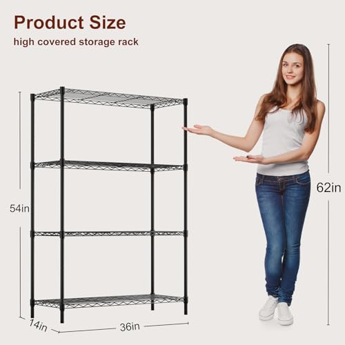 4 Tier Wire Shelf