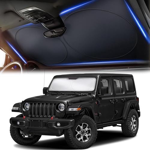 Windshield Sun Shade for Jeep