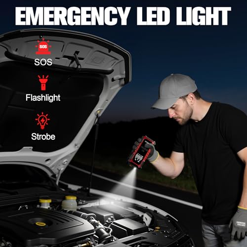 A6 Gear 160 PSI & 7500mAh Tire Inflator Portable Air Compressor