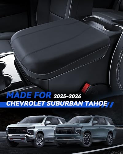 Armrest Cover for 2025 2026 Chevy Suburban Tahoe