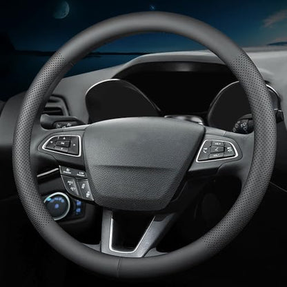 New Nappa Leather car Steering Wheel Cover