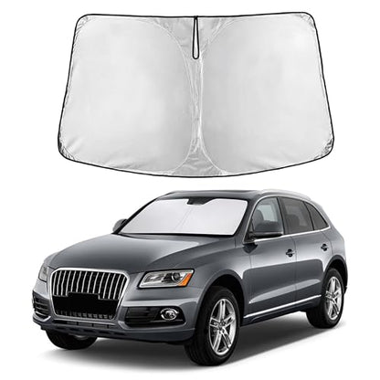 Windshield Sun Shade Compatible for Audi Q5 2009
