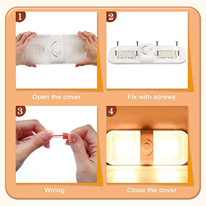 10 Pcs RV Lights Interior 1700LM (10 Count)