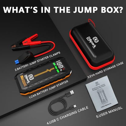 G69H 4000A Safe Jump Starter with Light