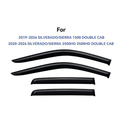 Window Visors Rain Guards for 2019