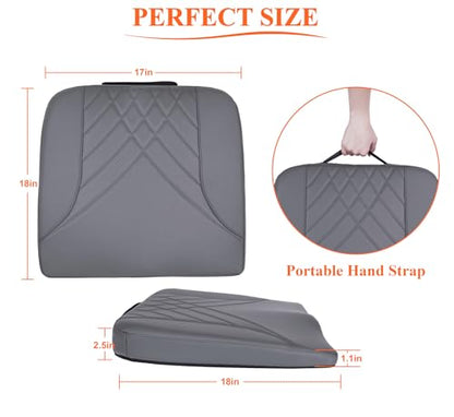 Memory Foam Car Seat Cushion for Driving Comfort and Office Use