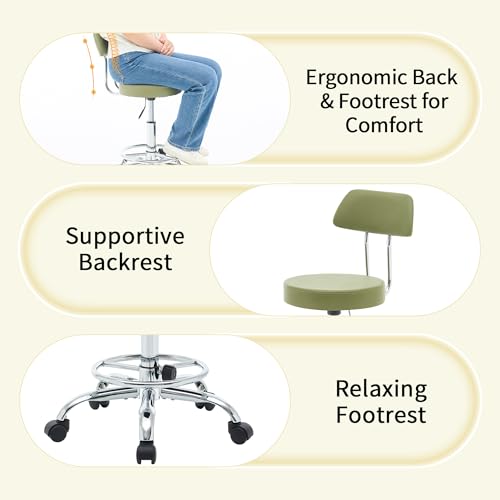 Height Adjustable Stool 19.5"