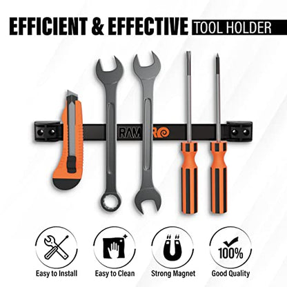 12" Magnetic Tool Holder Strip (4 Count)