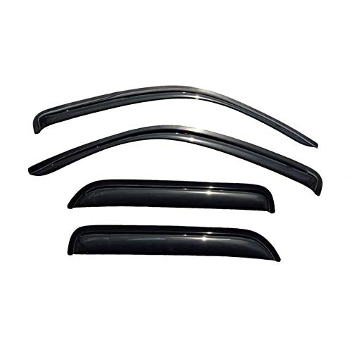 4pcs Side Window Deflectors Window Visors for 02