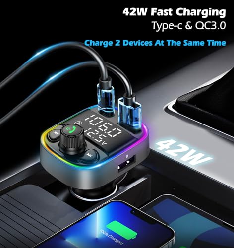 Bluetooth 5.4 Bluetooth Car Adapter