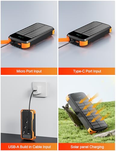 Solar Power Bank 40000mAh