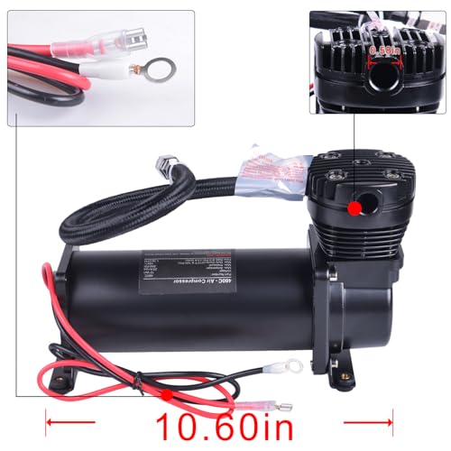 3 Gallon Air Tank with 200PSI Air Compressor for Suspension