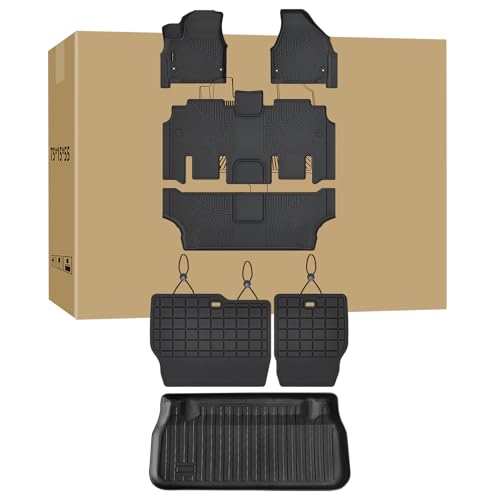 Floor Mats Trunk Liner & Backrest Mat for 2017