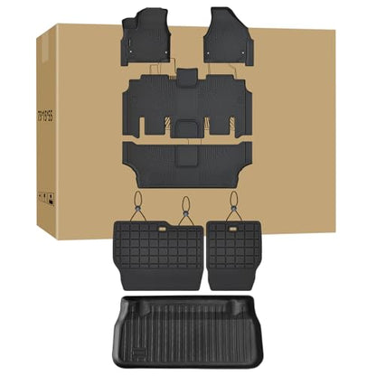 Floor Mats Trunk Liner & Backrest Mat for 2017