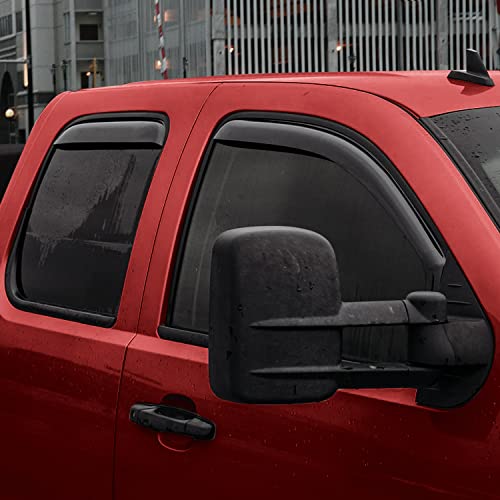 in Channel Extra Durable Rain Guards for Chevrolet