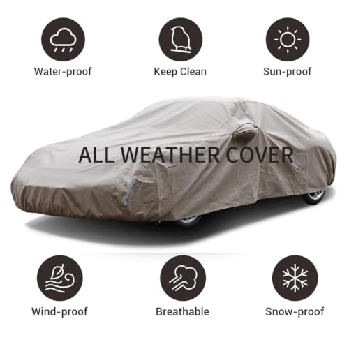 Car Cover Waterproof All Weather for Automobiles