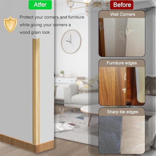 6 Pcs 49" Wall Corner Protector Trim