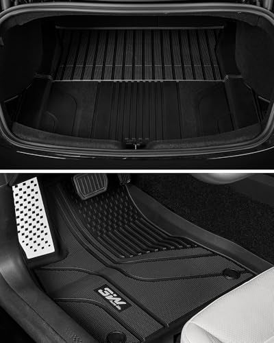6PCS Full Set Floor Mats for Tesla Model 3 Highland 2024