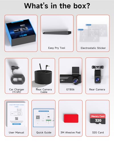 Dash Cam Front and Rear