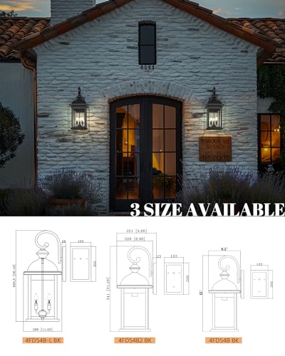 26" Outdoor Wall Light