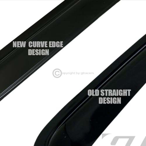 4pcs Front Rear Window Deflector Sun