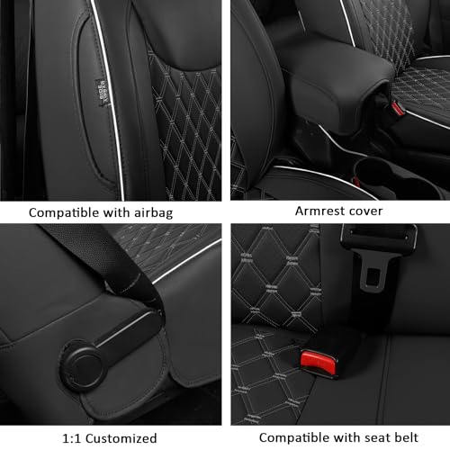 Wrangler JK Seat Covers Custom Fit for Jeep Wrangler (4 Count)