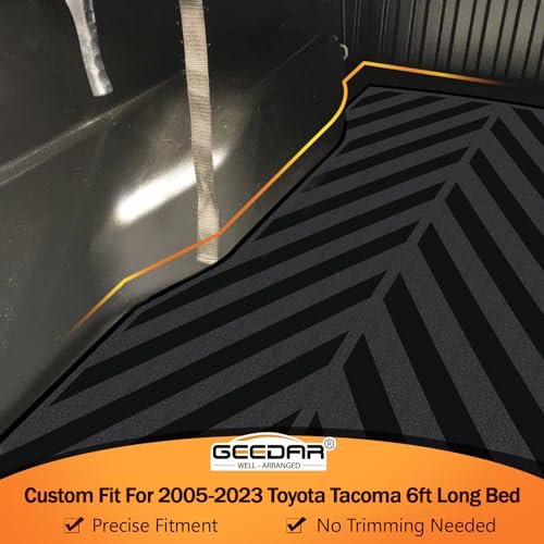 Heavy Duty Rubber Truck Bed Mat for 2005