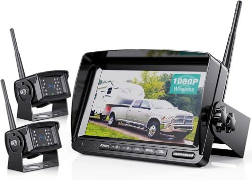 Digital Wireless Backup Camera System Kit