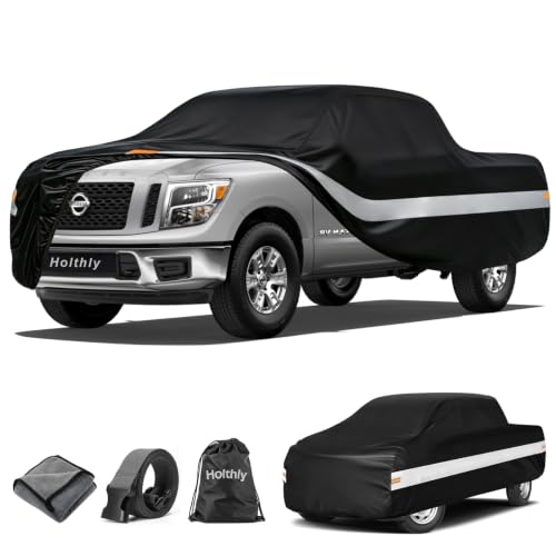 10 Layers Truck Cover Waterproof All Weather Custom Fit Nissan Titan