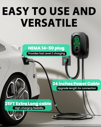 Level 2 EV Charger 40 Amp Wall