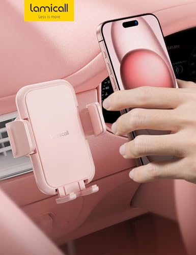 2026 Wider Clamp & Metal Hook Car Phone Holder Vent Accessories