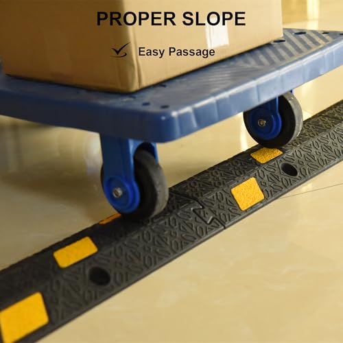6 Pack 17" Cable Protector Cover Ramps