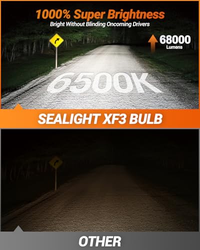 H13 H10 LED Bulbs Combo (4 Count)