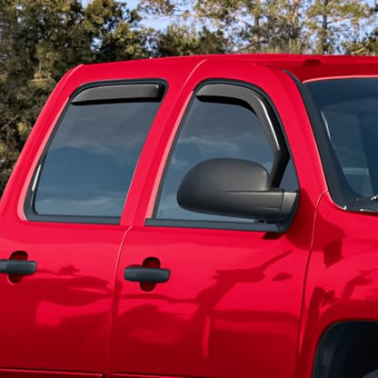 in Channel Extra Durable Rain Guards for Trucks Chevrolet